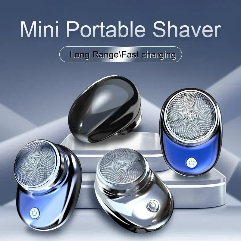 Wholesale Electric Shaver Charging Mini Pocket Travel RazorPortable Wireless Detachable Shaver FacialBeard And Body Hair Trimmer