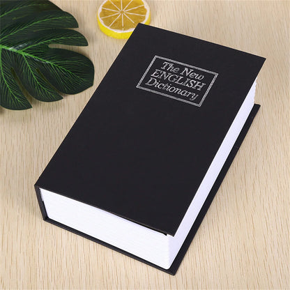 Mini Book Dictionary Safe Security Key Box Locker Money Hidden Key Safe Box Cash Bill Money Coin Storage Jewellery Lock Box Gift