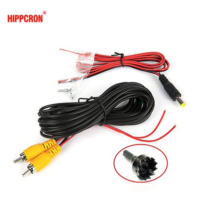 Hippcron Car Rear View Camera 4 LED Night Vision Reversing Auto Parking Monitor CCD Waterproof 170 Degree HD Video