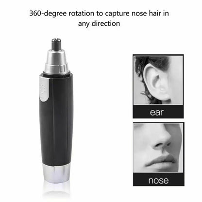 Electric Nose Hair Trimmer Implement Shaver Clipper Men Women Ear Neck Eyebrow Trimmer Shaver Man Clean Trimer Razor Remover Kit