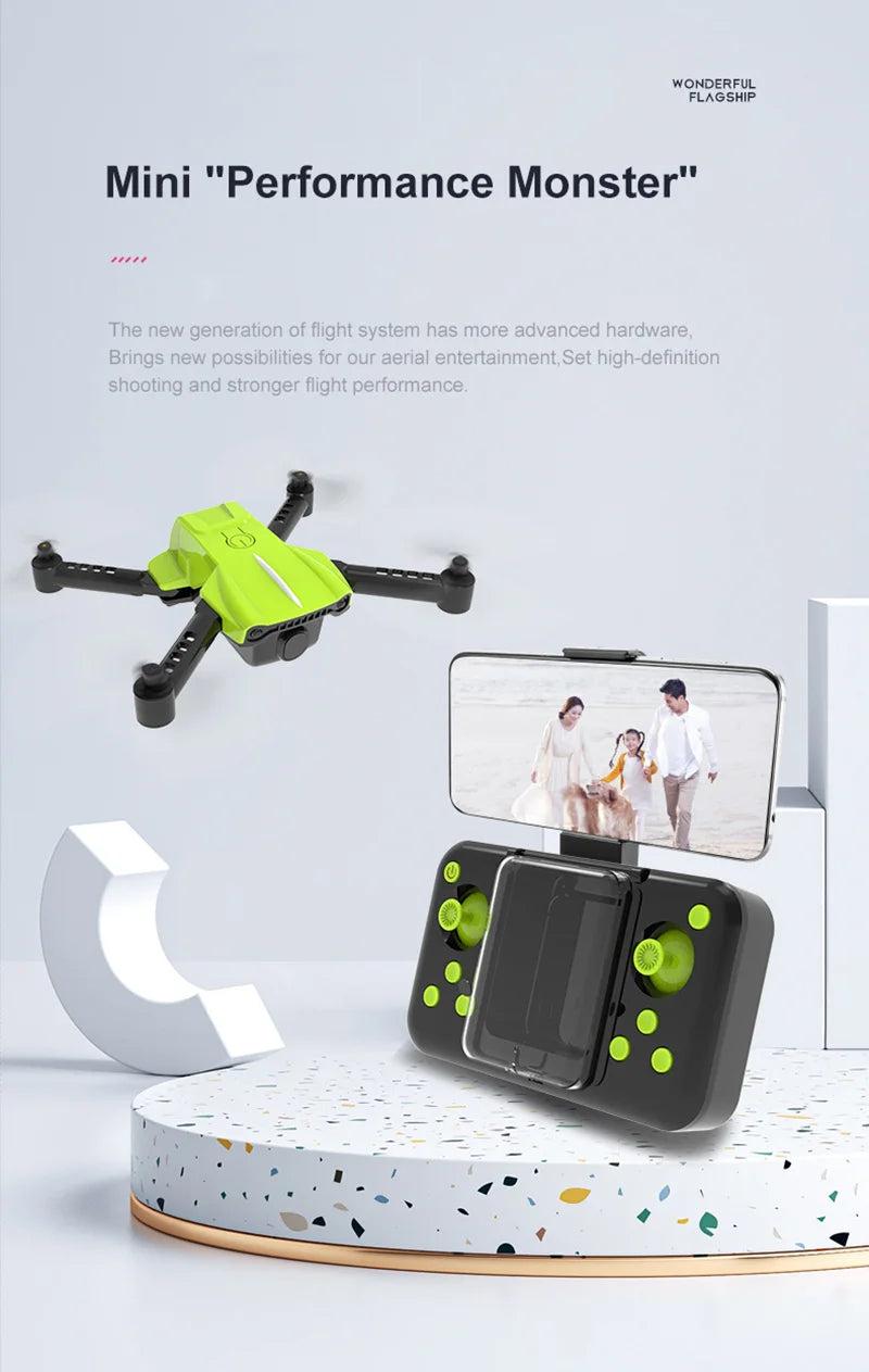 Xiaomi Mini K10 Drone 8K HD Camera FPV RC Drones Profesional RTF Quadopter Foldable Obstacle Avoidance Drone WiFi Toy Gift 9000M