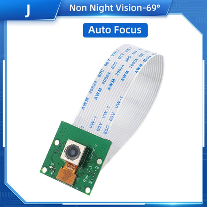 Raspberry Pi 4 Camera 5MP Night Vision 1080P Optional Wide Angle Fisheye IR-CUT Camera FF AF for Raspberry Pi 4B 3B+ 3B Zero