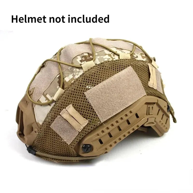 1pcs FAST Helmet Cover for Fast MH PJ BJ Helmet Airsoft Paintball Helmet Cover Accessories Cycling Net