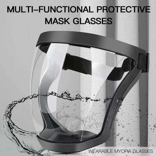 Gafas protectoras de alta definición, gafas de montar transparentes, antisalpicaduras, antipolvo, antivaho y antiviento