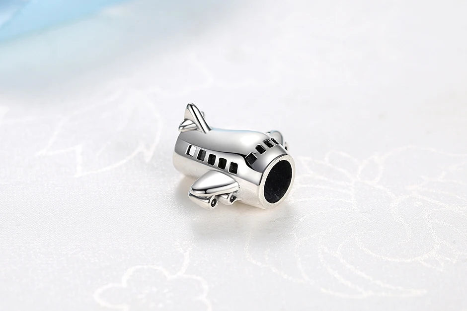 Original 925 Sterling Silver Charm Bead Travel London Bus Camera Suitcase Paris Charms Fit Pan Brand Bracelets Women Diy Jewelry