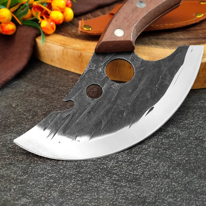 Forging Small Kitchen Knives Boning Knife Ring Knife Kitchen Cleaver Small Machete Knife for Killing Fish Slicing Knife