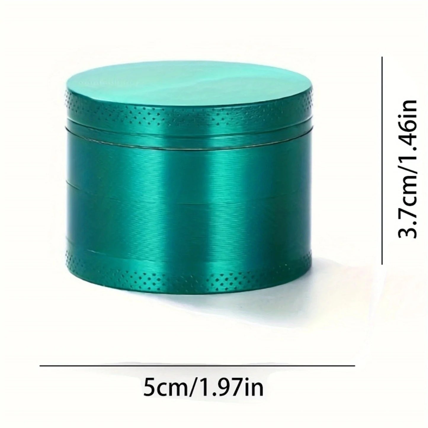 1.6/2inch Metal Herb Grinder 4-Layers Spice Nut Crusher Mortar Mill Grass Raw Tobacco Grinder Smoking Accessories Kitchen Tool