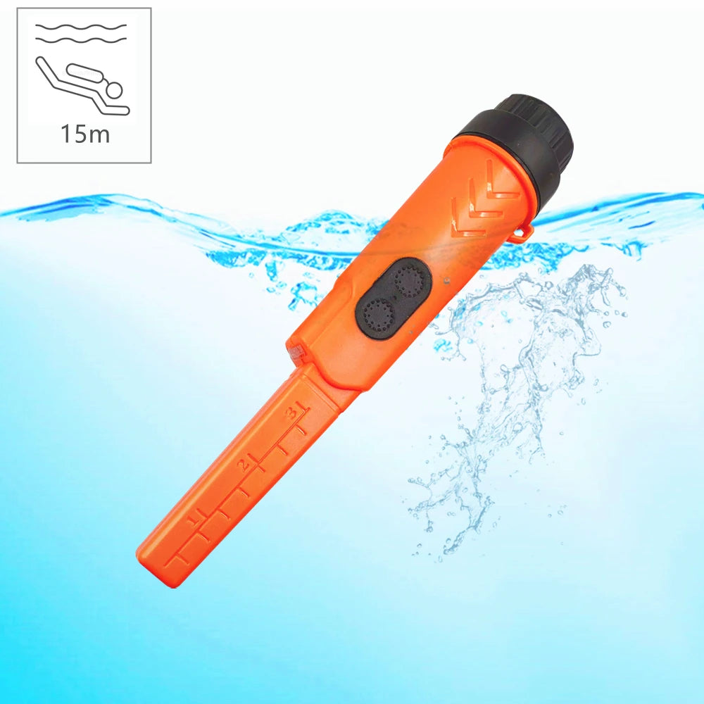 Underwater Metal Detector Pulse Pinpointer Induction Diving Treasure Waterproof Metal Detector Hand Held Metal Finder