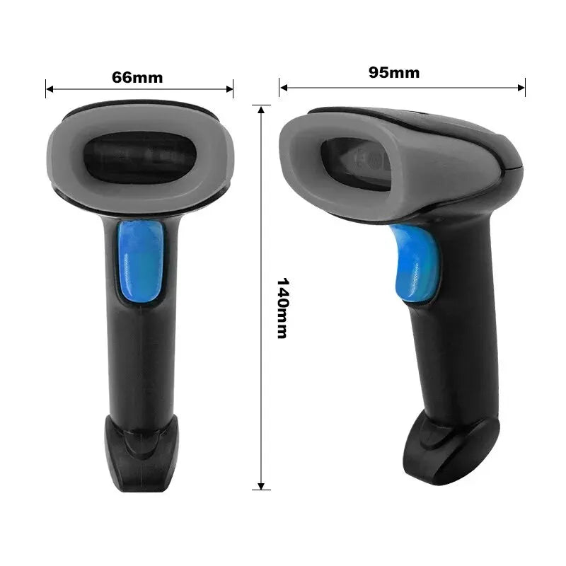 U20 1D/2D Supermarket Barcode Reader USB Wired Handheld Warehouse Bar Code QR Code Scanner CMOS Image High-speed Decoding