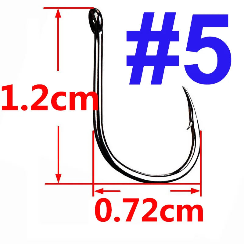 100/50/25 pcs Iseama Carp Fishing Hook Offset Circle Hook Single Fly Fishing Jig Hook Barbed sea Fishhook Tackle Accessories