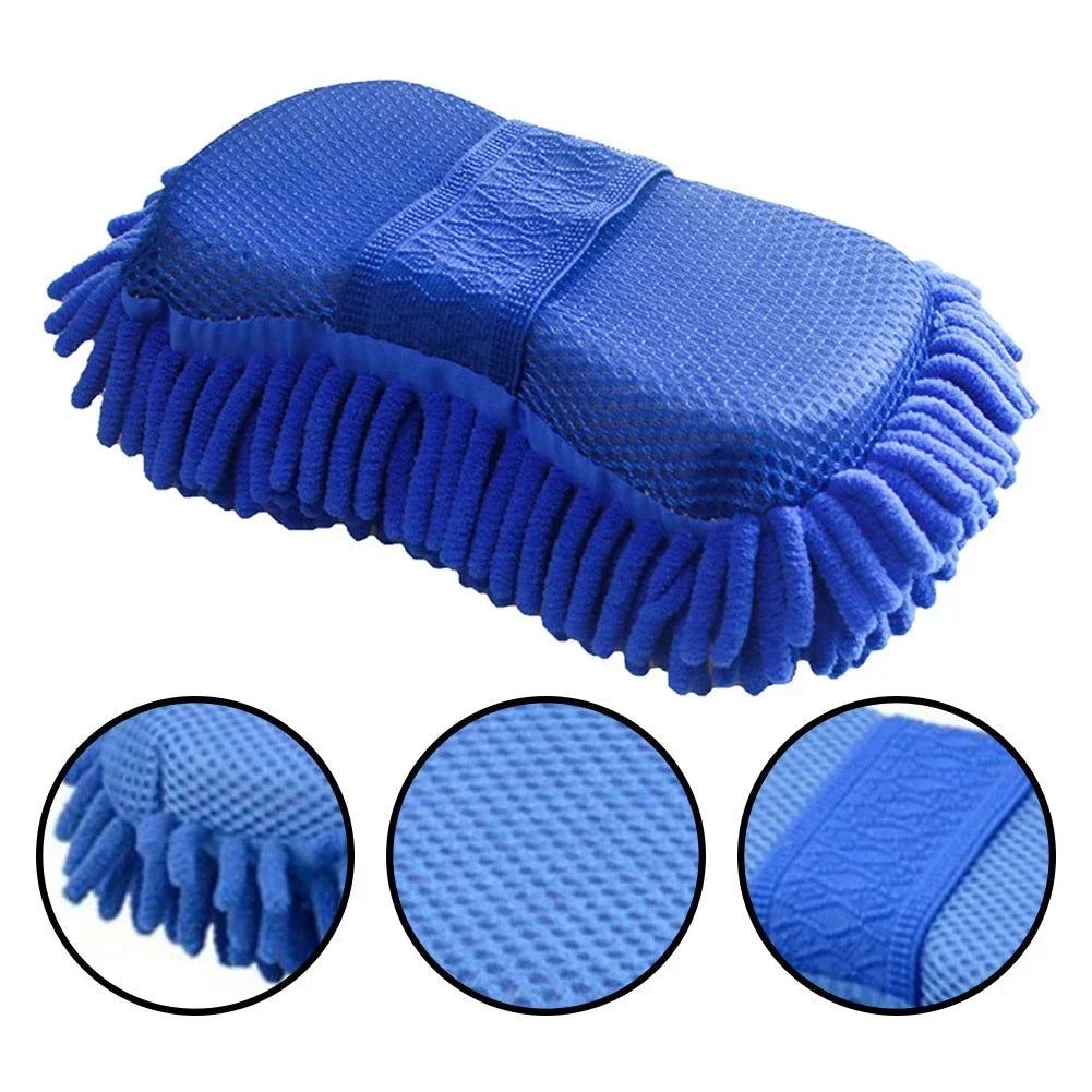 Car cleaning tools Car Wash Sponge Care Washing Brush Pad Cleaning Tool Auto Washing Towel Gloves Styling Accessories car wash