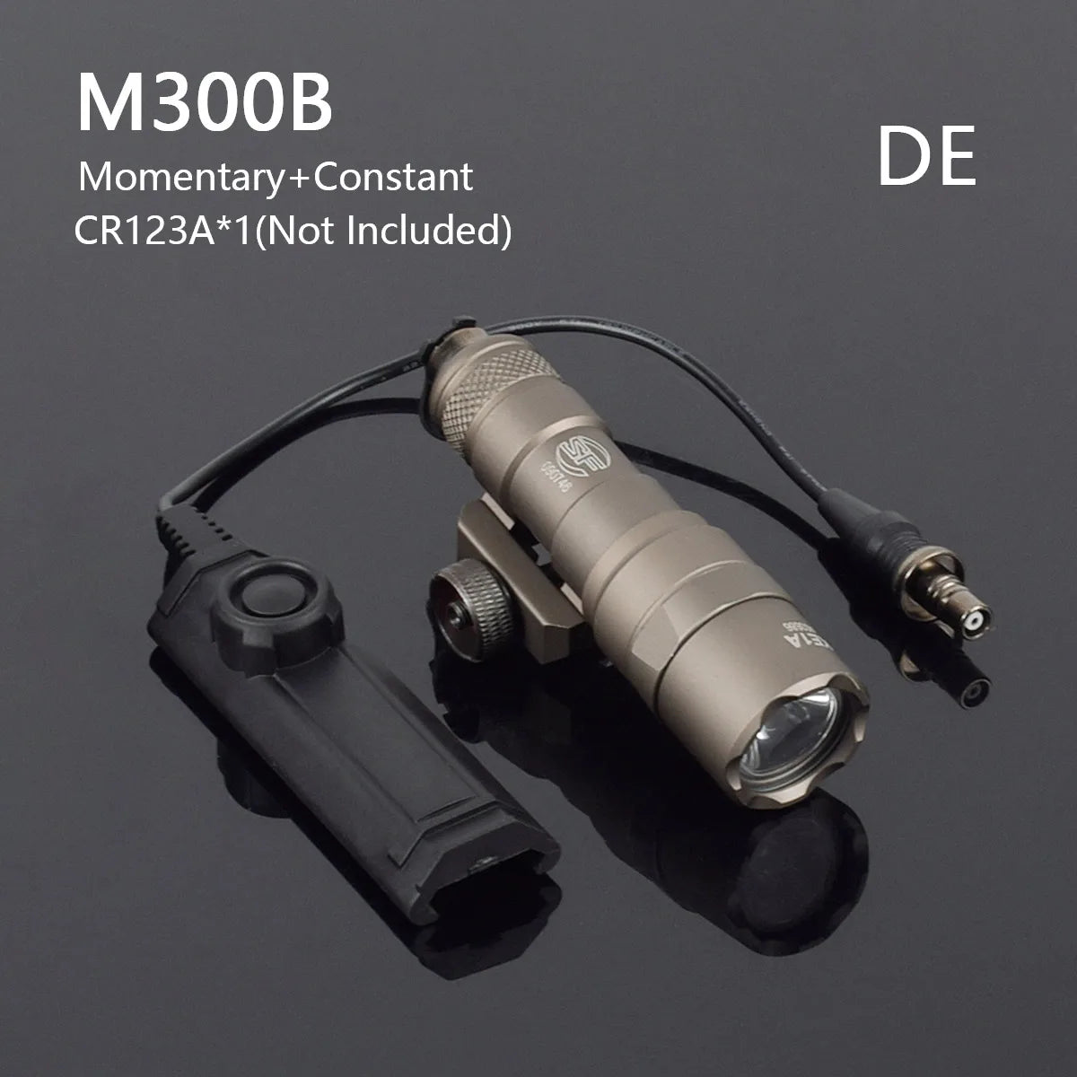 Tactical Surefire M300 M300A MINI Scout Light Rifle Hunting LED Flashlight Airsoft Weapon Gun Light Lanterna Torch AR15 HK416