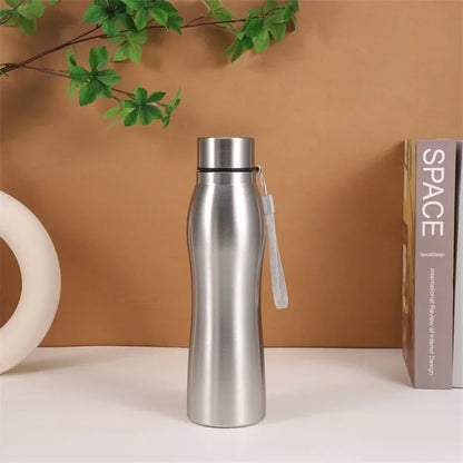 High Quality 1000ml Stainless Steel Sport Water Bottle Single-layer Rugged Water Cup Metal Flask Drinkware Camping Sports Gym