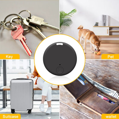 Mini GPS Tracker Device Anti-Lost Reminder For Pet Kids Bag Key Wallet Smart Bluetooth Connected IOS/ Android App Finder Locator