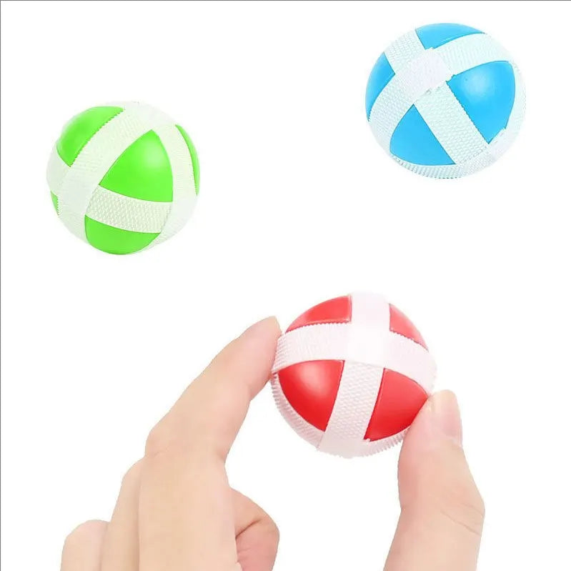 Children's catapult sticky ball bow target toy baby indoor suction cups parent-child interactive throwing shooting dart board gi