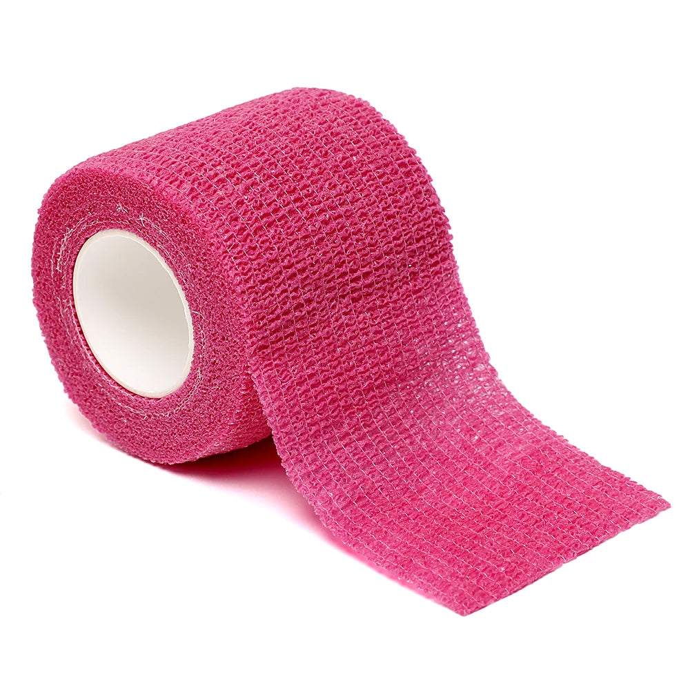 18 Colors Colorful Athletic Wrap Tape Self Adhesive Elastic Bandage Elastoplast Sports Protector Knee Finger Ankle Palm Shoulder