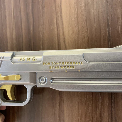 DMC Dante Gun Ebony Ivory White Revólveres Arma Doble Pistolas 1:1 Cosplay Espada Juego de rol Modelo Regalo Goma Sin Disparos