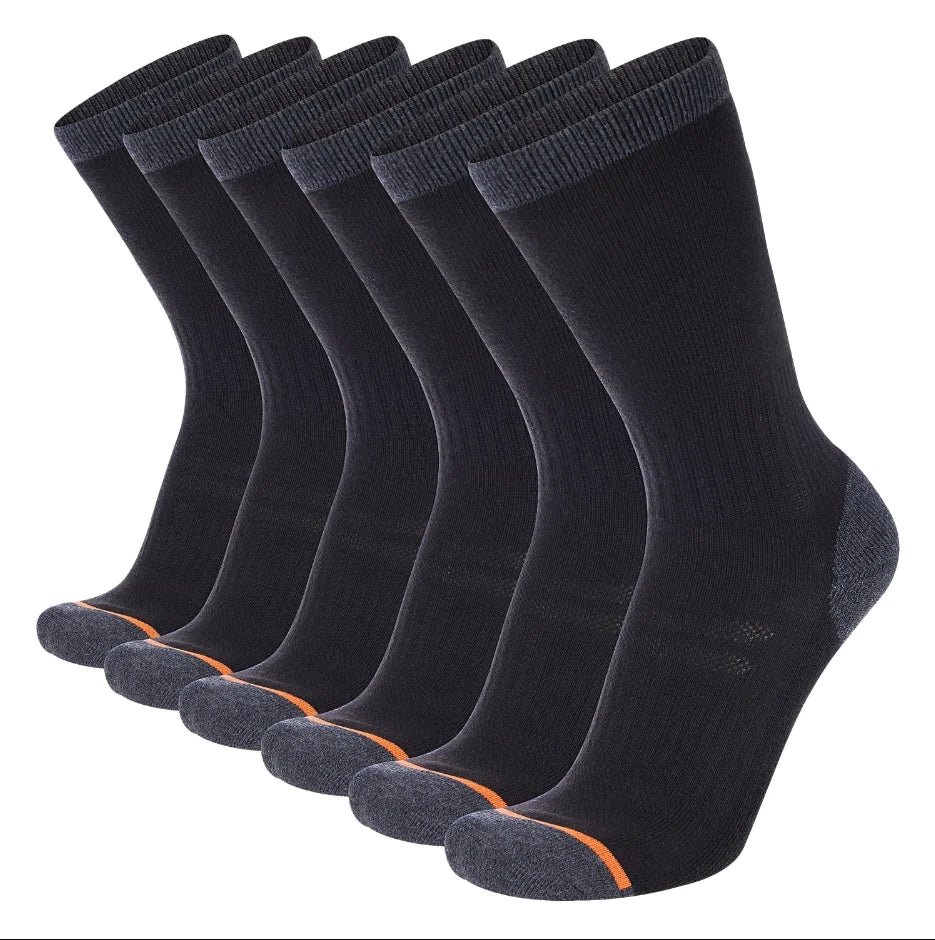 5 Pairs Of Men's Socks, Autumn And Winter Vintage Fun Fashion Athletic Socks, Sports Trend Socks