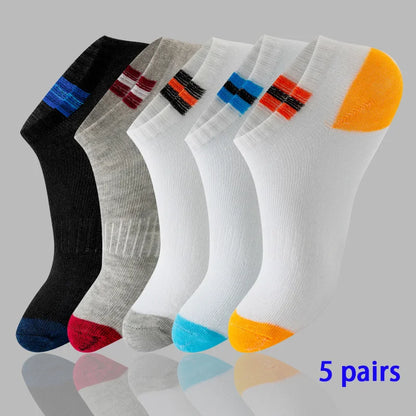 8 pares de calcetines náuticos para mujer y hombre, de corte bajo, invisibles, antideslizantes, de silicona, para verano, calcetines invisibles hasta el tobillo, de color sólido, informales, transpirables