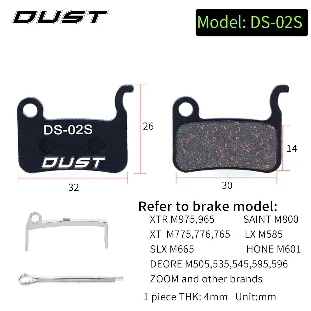 Bicycle Disc Brake Pad Bike Hydraulic Disc Brake Pads Semi-Metallic Cycling Brake Pads for BB5 BB7