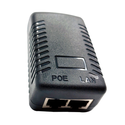 Adaptador de fuente de alimentación POE para vigilancia de seguridad CCTV, 48 V, 0,5 A, enchufe UE/EE. UU. para inyector, cámara IP Ethernet, conmutador POE, enrutador NVR