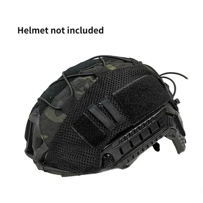 1 funda para casco FAST para casco Fast MH PJ BJ, funda para casco de paintball Airsoft, accesorios, red para ciclismo