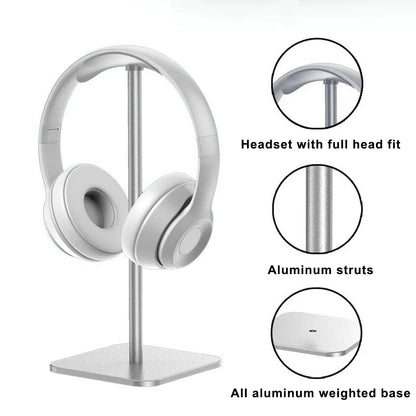 Aluminium Alloy Wireless Earphone Holder Head Mounted Earphone Hanger Can Store for Apple Airpods Max Razer Sony Earphone Stand