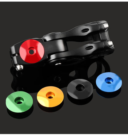 MUQZI Mountain Bike Headset Cover Aluminum Alloy Ultra-ligh  Bowl Cover Road Bike Fixed Gear Folding Parts Headset top Cap