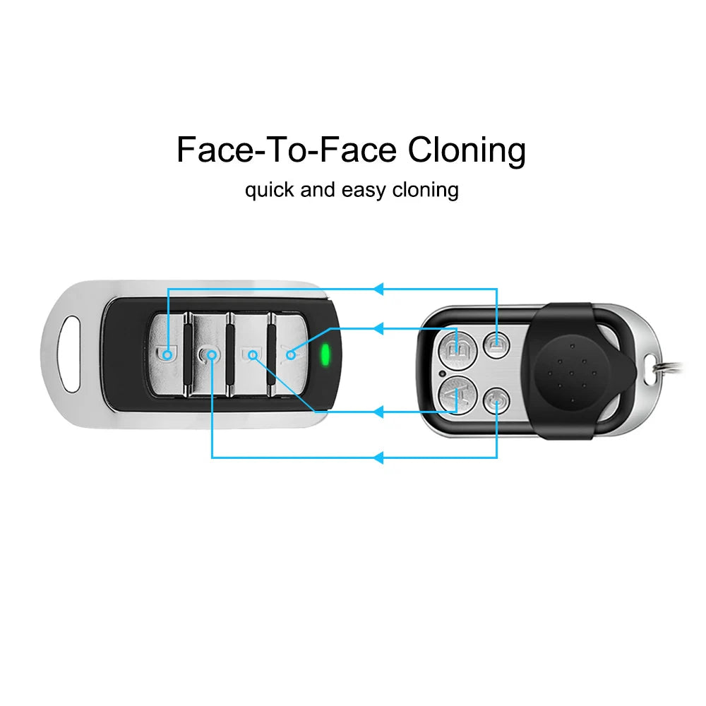 Multi Frequency 280-900MHZ Garage Door Remote Control Copy Duplicator 433mhz 868mhz Garage Remote Multi Brand Remote Control