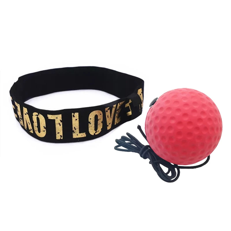 Pelota de boxeo de velocidad, pelota de boxeo de PU montada en la cabeza, MMA, Sanda, entrenamiento, reacción mano-ojo, bolsa de arena para el hogar, equipo de boxeo y fitness, gran oferta