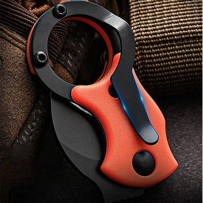 Outdoor Pocket Knife Portable EDC Key Knife Fox Knife Paw Knife Case Opener Knife Necklace Carry-on Portable Mini Pocket Knife