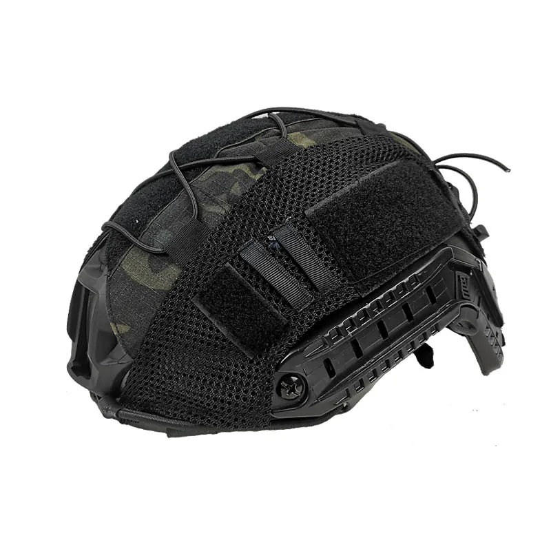 1 funda para casco FAST para casco Fast MH PJ BJ, funda para casco de paintball Airsoft, accesorios, red para ciclismo