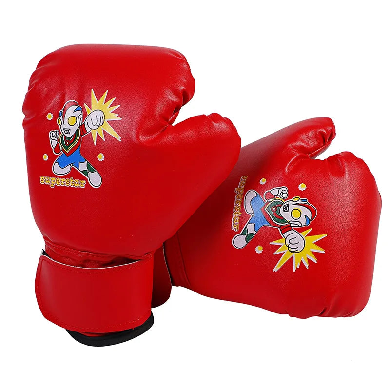 Guante de boxeo para niños Guante protector de kickboxing para niños Entrenamiento de boxeo para niños Sanda Suministros deportivos Guantes de boxeo para niños