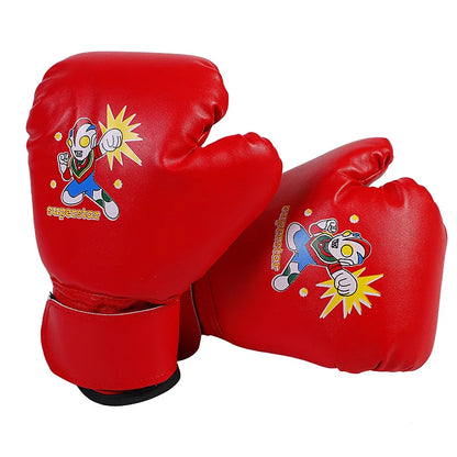 Children Boxing Glove Kickboxing Protective Glove For Kids Children Punching Training Sanda Sports Supplies Kids Boxing Gloves