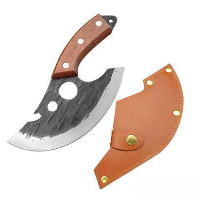 Forging Small Kitchen Knives Boning Knife Ring Knife Kitchen Cleaver Small Machete Knife for Killing Fish Slicing Knife