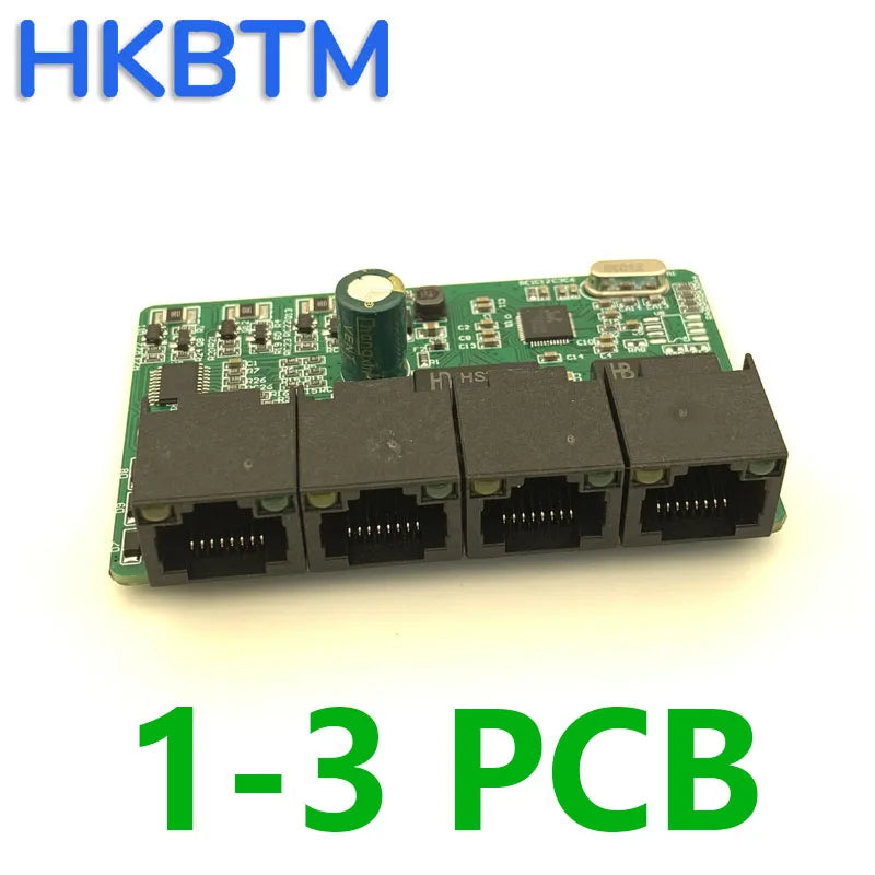 HKBTM 4 Port PoE Extender Waterproof poe repeater for IP Port Transmission Extender for POE Switch NVR IP Camera