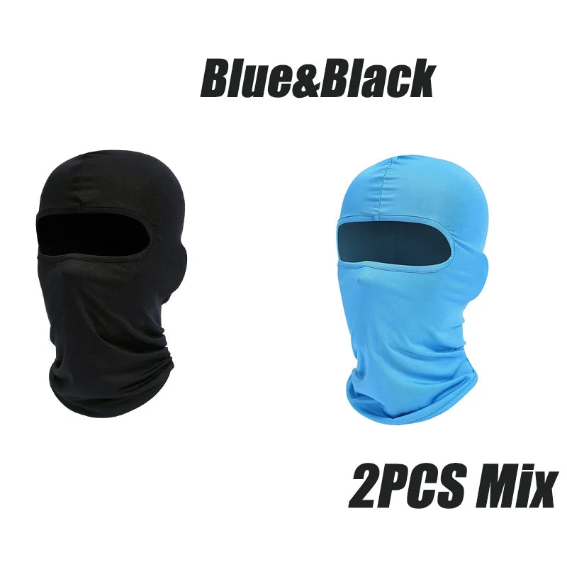 Balaclava Cycling Caps for Men Bicycle Travel Quick Dry Dustproof Face Cover Sun Protection Hat Windproof Sports Hood Ski Mask