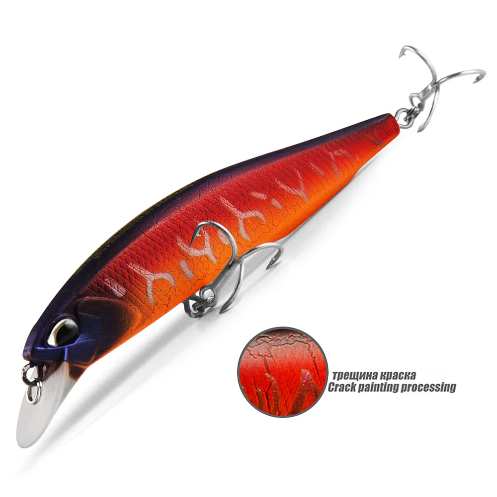 Bearking  10cm 15g  hot model fishing lures hard bait 14color for choose minnow quality professional minnow depth0.8-1.5m