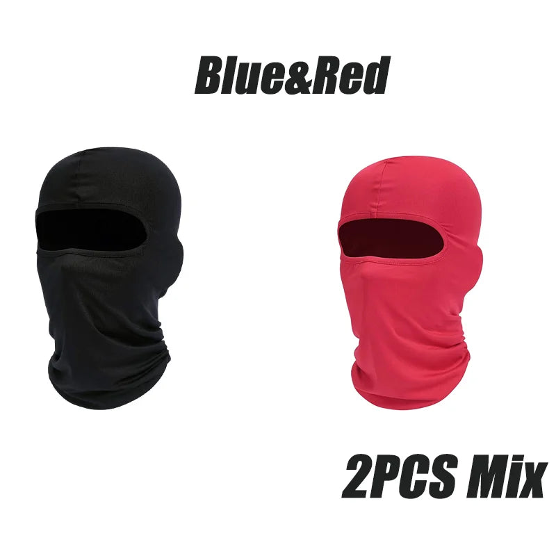 Balaclava Cycling Caps for Men Bicycle Travel Quick Dry Dustproof Face Cover Sun Protection Hat Windproof Sports Hood Ski Mask