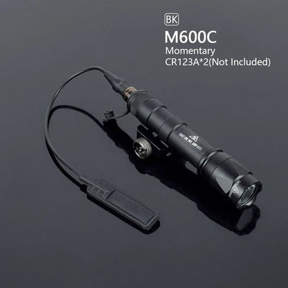 Tactical Surefire M600 M600B M600C Weapon Gun light Lanterna Rifle Flashlight Pistol Scout Light Torch Hunting Pictinny Rail