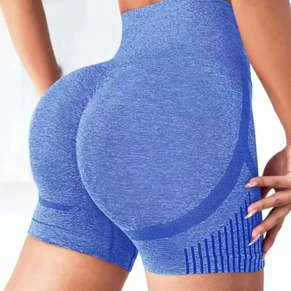 Women Yoga Shorts High Waist Workout Shorts Fitness Yoga Lift Butt Fitness Ladies Yoga Gym Running Short Pants Sportswear