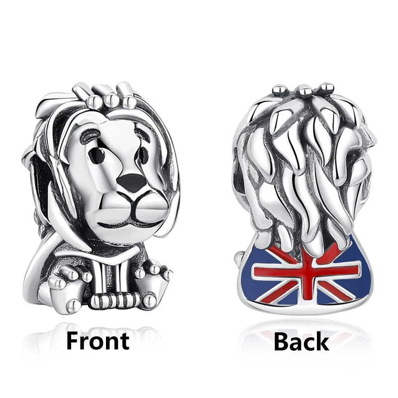 Original 925 Sterling Silver Charm Bead Travel London Bus Camera Suitcase Paris Charms Fit Pan Brand Bracelets Women Diy Jewelry