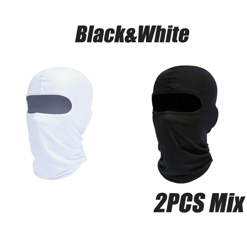 Balaclava Cycling Caps for Men Bicycle Travel Quick Dry Dustproof Face Cover Sun Protection Hat Windproof Sports Hood Ski Mask