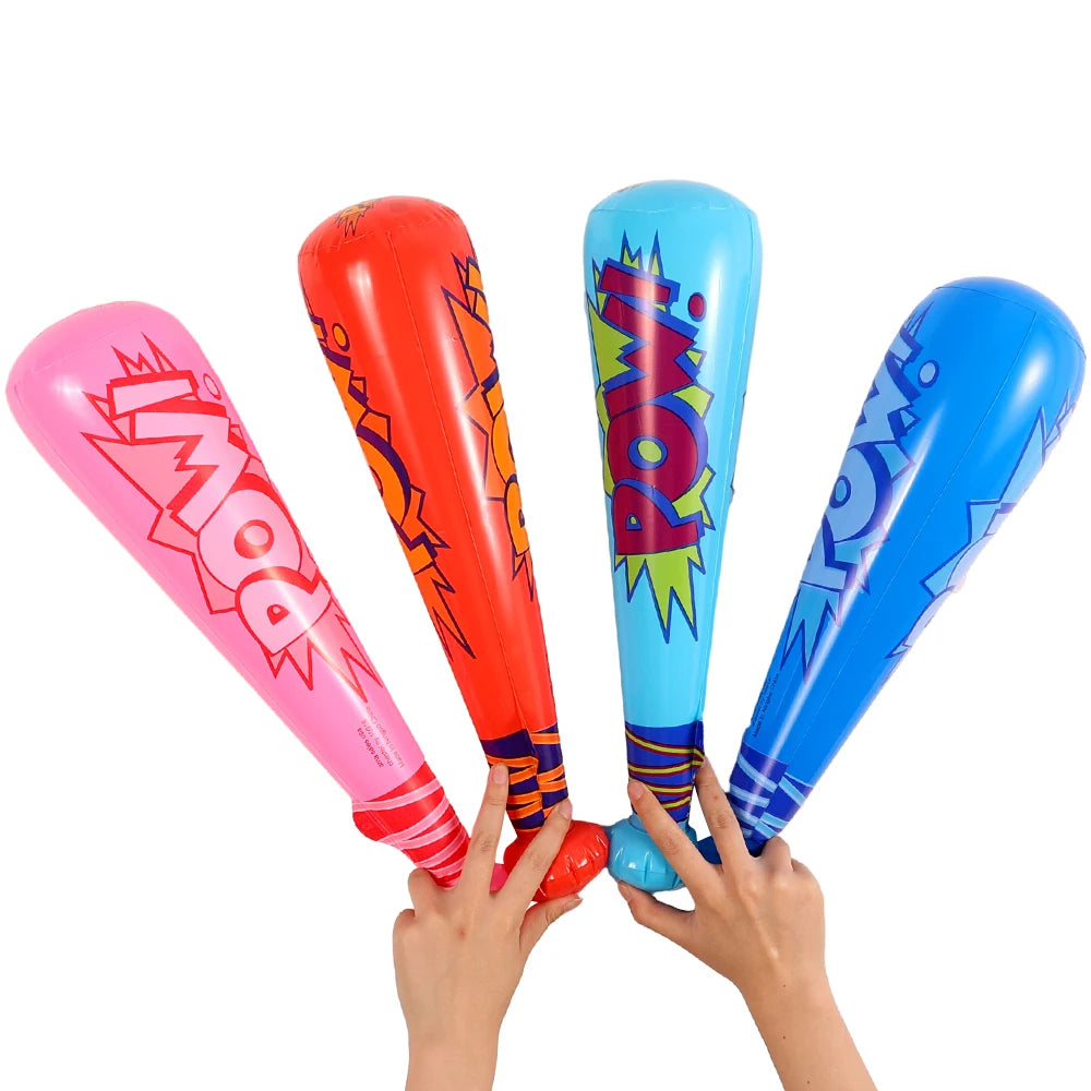 Inflatable Baseball Bats Oversized Inflatable Balloon Toy Bat Carnival Party Supplies Kids Birthday Gifts Pool Water Game Toy