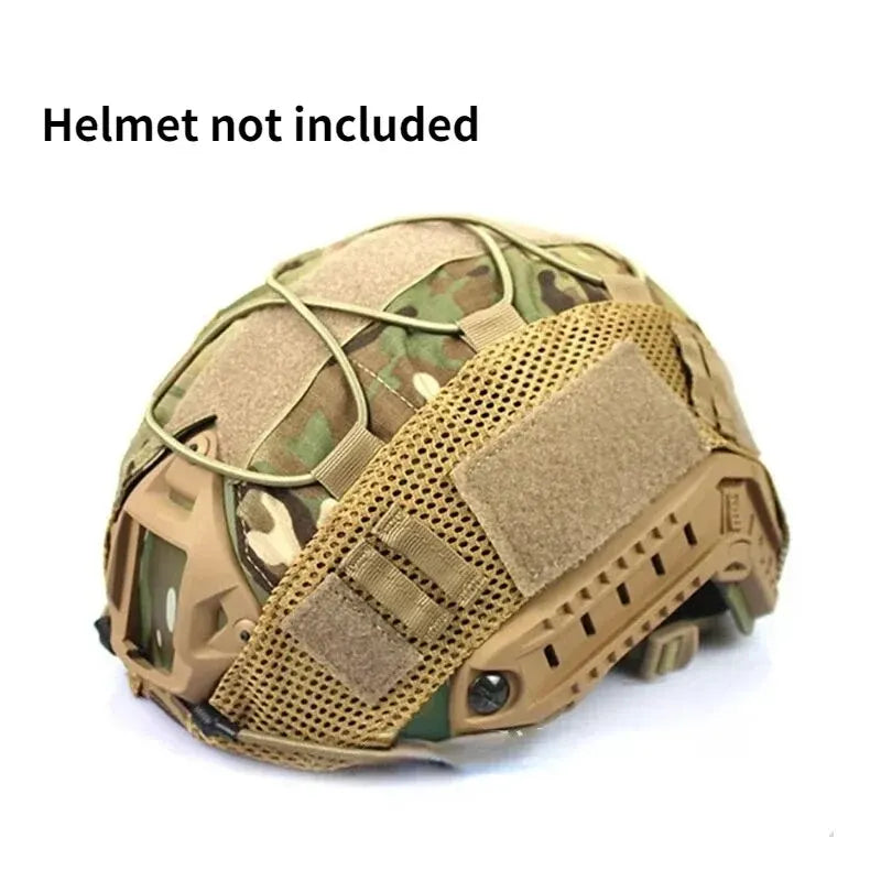 1pcs FAST Helmet Cover for Fast MH PJ BJ Helmet Airsoft Paintball Helmet Cover Accessories Cycling Net