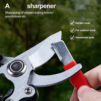 "precision Edge" Professional Kitchen Knife Sharpener Tungsten Diamond Ceramic Sharpening Stone For All Blades Garden Scissors