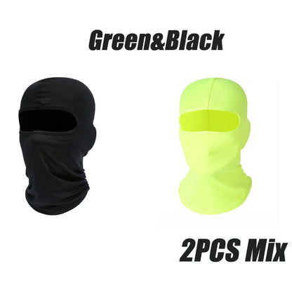 Balaclava Cycling Caps for Men Bicycle Travel Quick Dry Dustproof Face Cover Sun Protection Hat Windproof Sports Hood Ski Mask