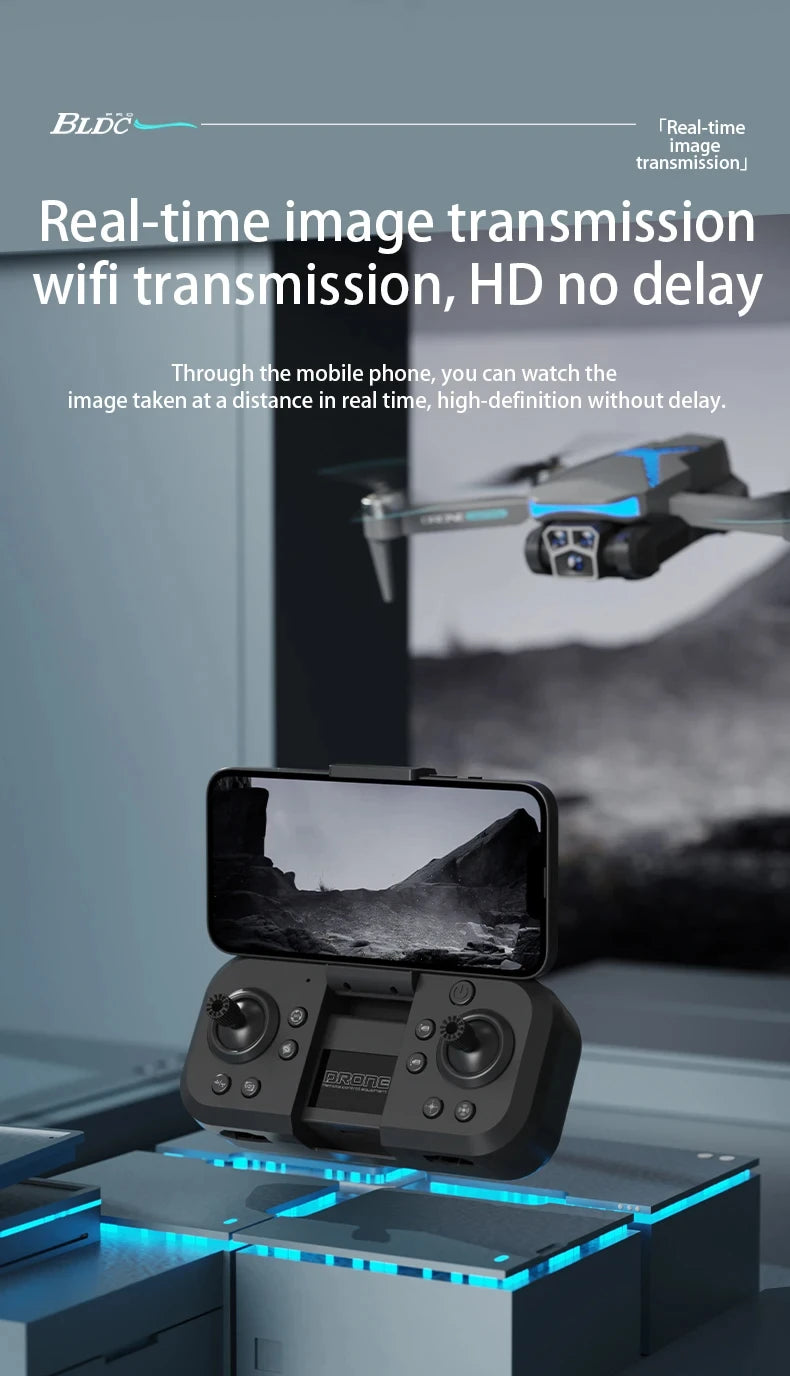 Xiaomi AE7 Drone 8K HD Brushless Profesional Triple Camera Aerial Photography GPS FPV Obstacle Avoidance RC Quadcopter 10000M