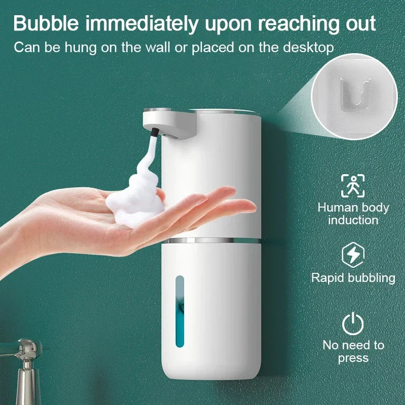 Xiaomi 380ml Automatic Soap Dispenser Foam USB Charging Touchless Smart Display Infrared Sensor Foam Soap Dispensers Hand Washer