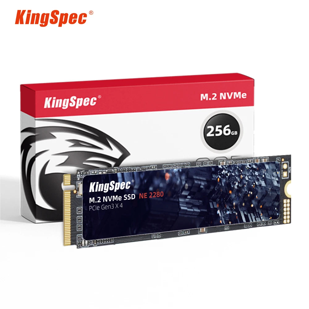 KingSpec M2 SSD NVMe 256GB 512GB 1TB 128GB M.2 NMVe 2280 PCIe 3.0 Hard Disk Internal Solid State Drive for Laptop Desktop